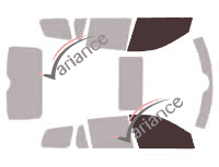 Glazing template - front window kit - Saab 9.3 (2) X Break 5 doors (2009 - 2012) Glazing template - front window kit - Saab 9.3 (2) X Break 5 doors (2009 - 2012)