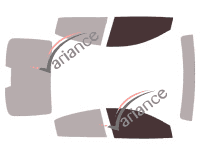 Glazing template - front window kit - Scion iA Berline 4 doors (2015 - 2020) Glazing template - front window kit - Scion iA Berline 4 doors (2015 - 2020)