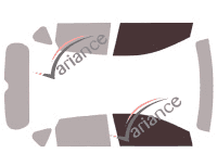 Glazing template - front window kit - Scion iM 5 doors (2015 - 2019) Glazing template - front window kit - Scion iM 5 doors (2015 - 2019)