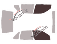Mascherina per vetri - kit vetri anteriori - Seat Cordoba (1) 4 porte berlina (1993 - 1999) Mascherina per vetri - kit vetri anteriori - Seat Cordoba (1) 4 porte berlina (1993 - 1999)