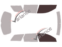 Glazing template - front window kit - Seat Exeo (1) Estate Break 5 doors (2008 - 2014) Glazing template - front window kit - Seat Exeo (1) Estate Break 5 doors (2008 - 2014)
