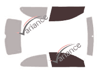 Mascherina per vetri - kit vetri anteriori - Seat Ibiza (3) 3 porte (2002 - 2008) Mascherina per vetri - kit vetri anteriori - Seat Ibiza (3) 3 porte (2002 - 2008)