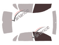 Mascherina per vetri - kit vetri anteriori - Seat Ibiza (3) 5 porte (2002 - 2008) Mascherina per vetri - kit vetri anteriori - Seat Ibiza (3) 5 porte (2002 - 2008)