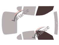 Glazing template - front window kit - Seat Toledo (2) Berline 4 doors (1998 - 2005) Glazing template - front window kit - Seat Toledo (2) Berline 4 doors (1998 - 2005)