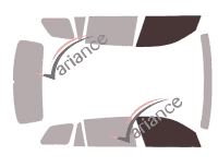 Glazing template - front window kit - Skoda Kodiaq (1) 5 doors (2017 - 2023) Glazing template - front window kit - Skoda Kodiaq (1) 5 doors (2017 - 2023)