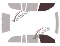 Glazing template - front window kit - Skoda Octavia (1) Combi Break 5 doors (1997 - 2005) Glazing template - front window kit - Skoda Octavia (1) Combi Break 5 doors (1997 - 2005)