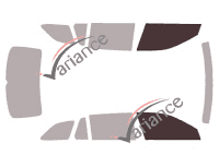 Glazing template - front window kit - Skoda Superb (3) Combi Break 5 doors (2015 - 2023) Glazing template - front window kit - Skoda Superb (3) Combi Break 5 doors (2015 - 2023)