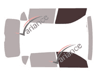 Glazing template - front window kit - Ssangyong Rexton (2) 5-door (since 2018) Glazing template - front window kit - Ssangyong Rexton (2) 5-door (since 2018)