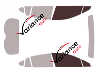 Glazing template - front window kit - Subaru XV (2) 5 doors (2018 - 2024) Glazing template - front window kit - Subaru XV (2) 5 doors (2018 - 2024)