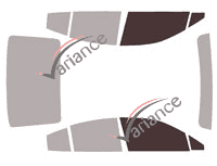 Plantilla de acristalamiento - kit de ventana delantera - Subaru Legacy (7) sedán de 4 puertas (desde 2019) Plantilla de acristalamiento - kit de ventana delantera - Subaru Legacy (7) sedán de 4 puertas (desde 2019)