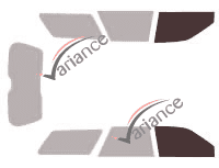 Plantilla de acristalamiento - kit de ventana delantera - Subaru Outback (1) 5 puertas Estate (1995 - 1999) Plantilla de acristalamiento - kit de ventana delantera - Subaru Outback (1) 5 puertas Estate (1995 - 1999)