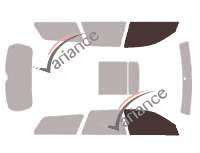 Glazing template - front window kit - Subaru Legacy (4) Wagon Break 5 doors (2003 - 2009) Glazing template - front window kit - Subaru Legacy (4) Wagon Break 5 doors (2003 - 2009)