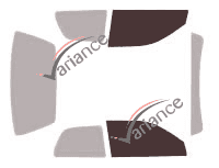 Glazing template - front window kit - Suzuki Esteem (1) 3 doors (1994 - 2003) Glazing template - front window kit - Suzuki Esteem (1) 3 doors (1994 - 2003)