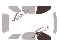 Glazing template - front window kit - Suzuki Esteem (1) Break 5 doors (1994 - 2003) Glazing template - front window kit - Suzuki Esteem (1) Break 5 doors (1994 - 2003)