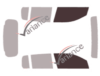Glazing template - front window kit - Suzuki Celerio 5 doors (2014 - 2019) Glazing template - front window kit - Suzuki Celerio 5 doors (2014 - 2019)