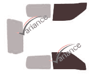 Glazing template - front window kit - Suzuki Grand Vitara (2) 3 doors (1998 - 2005) Glazing template - front window kit - Suzuki Grand Vitara (2) 3 doors (1998 - 2005)