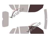 Glazing template - front window kit - Suzuki Grand Vitara (3) 5 doors (2005 - 2015) Glazing template - front window kit - Suzuki Grand Vitara (3) 5 doors (2005 - 2015)