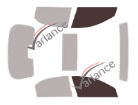 Plantilla de acristalamiento - kit de ventana delantera - Suzuki Reno 5 puertas (2002 - 2010) Plantilla de acristalamiento - kit de ventana delantera - Suzuki Reno 5 puertas (2002 - 2010)