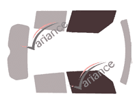 Gabarit vitrage - kit vitres avant - Suzuki Swift (5) 5 portes (2018 - 2025) Gabarit vitrage - kit vitres avant - Suzuki Swift (5) 5 portes (2018 - 2025)