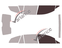 Plantilla de acristalamiento - kit ventana delantera - Tata Aria Break 5 puertas (2010 - 2017) Plantilla de acristalamiento - kit ventana delantera - Tata Aria Break 5 puertas (2010 - 2017)