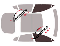Mascherina per vetri - kit vetri anteriori - Tesla Model S (1) (fase 3) berlina 4 porte (dal 2021) Mascherina per vetri - kit vetri anteriori - Tesla Model S (1) (fase 3) berlina 4 porte (dal 2021)