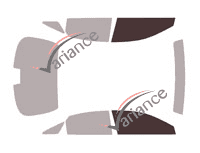 Glazing template - front window kit - Toyota Avalon (5) Berline 4 doors (2018 - 2023) Glazing template - front window kit - Toyota Avalon (5) Berline 4 doors (2018 - 2023)