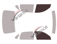 Glazing template - front window kit - Toyota Avalon (1) Berline 4 doors (1995 - 1999) Glazing template - front window kit - Toyota Avalon (1) Berline 4 doors (1995 - 1999)