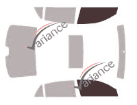 Glazing template - front window kit - Toyota Avalon (3) Berline 4 doors (2004 - 2012) Glazing template - front window kit - Toyota Avalon (3) Berline 4 doors (2004 - 2012)