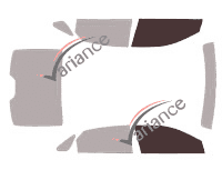 Glazing template - front window kit - Toyota Avalon (4) Berline 4 doors (2012 - 2018) Glazing template - front window kit - Toyota Avalon (4) Berline 4 doors (2012 - 2018)