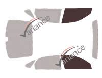 Glazing template - front window kit - Toyota Avensis (1) 5 doors (1998 - 2003) Glazing template - front window kit - Toyota Avensis (1) 5 doors (1998 - 2003)
