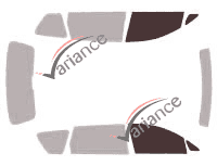 Glazing template - front window kit - Toyota Avensis (1) Verso 5 doors (2001 - 2008) Glazing template - front window kit - Toyota Avensis (1) Verso 5 doors (2001 - 2008)