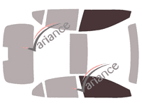 Glazing template - front window kit - Toyota Camry (12) Berline 4 doors (2017 - 2024) Glazing template - front window kit - Toyota Camry (12) Berline 4 doors (2017 - 2024)