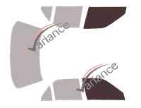 Glazing template - front window kit - Toyota Corolla (6) Berline 4 doors (1989 - 1993) Glazing template - front window kit - Toyota Corolla (6) Berline 4 doors (1989 - 1993)