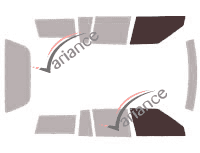 Glazing template - front window kit - Toyota Corolla (6) Break 5 doors (1989 - 1993) Glazing template - front window kit - Toyota Corolla (6) Break 5 doors (1989 - 1993)