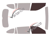 Glazing template - front window kit - Toyota Highlander (4) 5 doors (since 2020) Glazing template - front window kit - Toyota Highlander (4) 5 doors (since 2020)