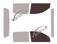 Glazing template - front window kit - Toyota Hilux (7) Crew Cab Pick-up 4 doors (2013 - 2016) Glazing template - front window kit - Toyota Hilux (7) Crew Cab Pick-up 4 doors (2013 - 2016)