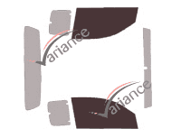 Glazing template - front window kit - Toyota Hilux (7) Extra Cab Pick-up 2 doors (2005 - 2013) Glazing template - front window kit - Toyota Hilux (7) Extra Cab Pick-up 2 doors (2005 - 2013)