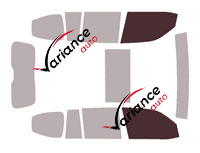 Glass template - front window kit - Toyota Land Cruiser (13) 5 doors (since 2020) Glass template - front window kit - Toyota Land Cruiser (13) 5 doors (since 2020)