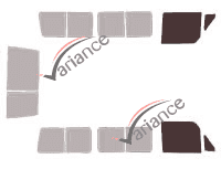 Glazing template - front window kit - Toyota Land Cruiser (7) Fourgon Break 2 Portes Arriéres 4 doors (1984 - 2010) Glazing template - front window kit - Toyota Land Cruiser (7) Fourgon Break 2 Portes Arriéres 4 doors (1984 - 2010)