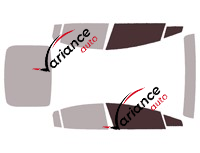 Glass template - front window kit - Toyota Prius (5) 5 doors (since 2023) Glass template - front window kit - Toyota Prius (5) 5 doors (since 2023)