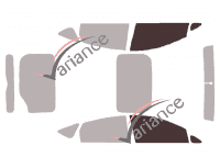 Glazing template - front window kit - Toyota Prius (2) 5 doors (2004 - 2009) Glazing template - front window kit - Toyota Prius (2) 5 doors (2004 - 2009)