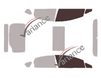 Glazing template - front window kit - Toyota Prius (3) 5 doors (2009 - 2016) Glazing template - front window kit - Toyota Prius (3) 5 doors (2009 - 2016)