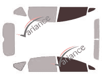 Glazing template - front window kit - Toyota Prius (3) V Plus 5 doors (2011 - 2018) Glazing template - front window kit - Toyota Prius (3) V Plus 5 doors (2011 - 2018)