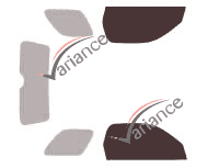 Glazing template - front window kit - Toyota RAV4 (2) 3 doors (2000 - 2006) Glazing template - front window kit - Toyota RAV4 (2) 3 doors (2000 - 2006)