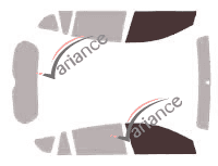 Glazing template - front window kit - Toyota RAV4 (4) 5 doors (2013 - 2018) Glazing template - front window kit - Toyota RAV4 (4) 5 doors (2013 - 2018)