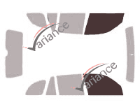 Glazing template - front window kit - Toyota RAV4 (2) 5 doors (2000 - 2006) Glazing template - front window kit - Toyota RAV4 (2) 5 doors (2000 - 2006)