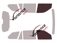 Glazing template - front window kit - Toyota Sequoia (3) 5 doors (since 2023) Glazing template - front window kit - Toyota Sequoia (3) 5 doors (since 2023)