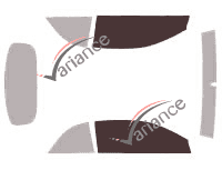 Glazing template - front window kit - Toyota Solara (2) Cabriolet 2 doors (2004 - 2009) Glazing template - front window kit - Toyota Solara (2) Cabriolet 2 doors (2004 - 2009)