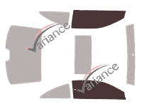 Glazing template - front window kit - Toyota Solara (2) Coupé 2 doors (2004 - 2009) Glazing template - front window kit - Toyota Solara (2) Coupé 2 doors (2004 - 2009)