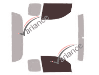 Glazing template - front window kit - Toyota Tacoma (2) Extended Cab Pick-up 2 doors (2005 - 2015) Glazing template - front window kit - Toyota Tacoma (2) Extended Cab Pick-up 2 doors (2005 - 2015)